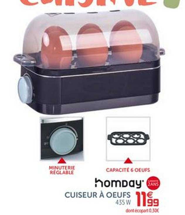 Cuiseur à Oeufs Homday