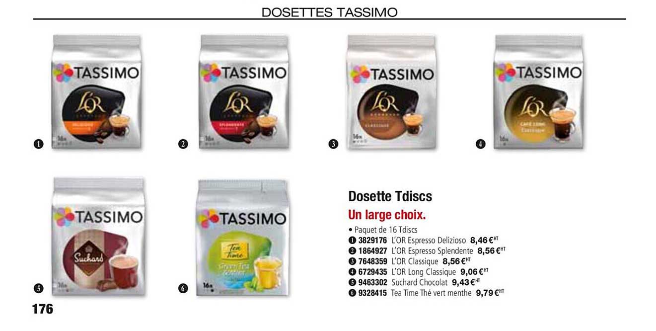 dosette tdiscs