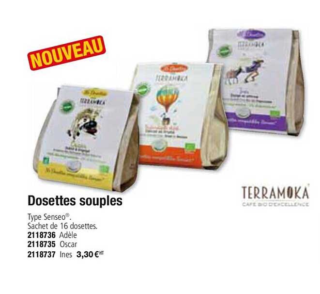 Dosettes Souples Terramoka