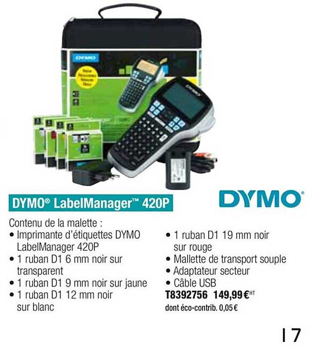 dymo labelmanager 420p