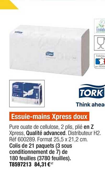 Essuie Mains Xpress Doux Tork
