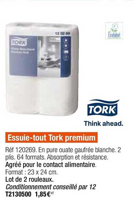 essuie tout tork premium