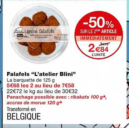 falafels "l'atelier blini"