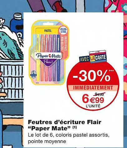 Feutres D'écriture Flair "paper Mate"