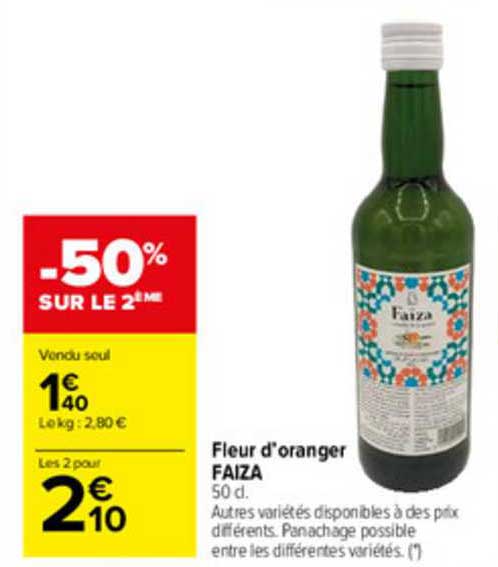 fleur d'oranger faiza