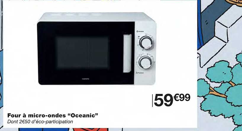 four à micro-ondes "oceanic"