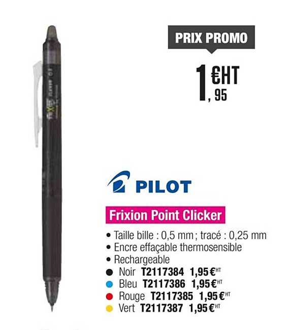 frixion point clicker pilot