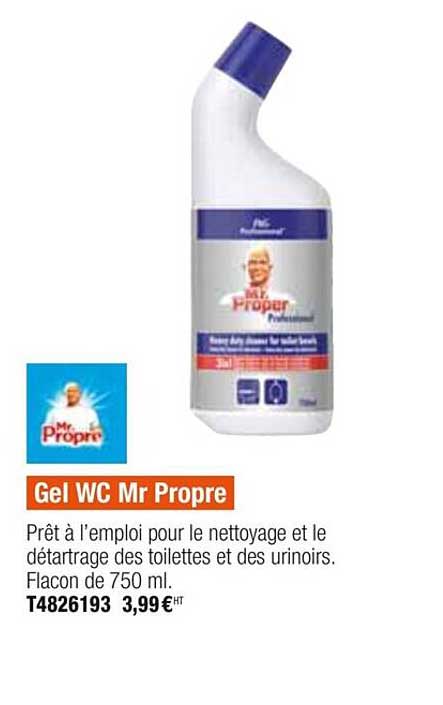 gel wc mr propre