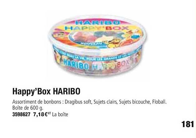Happy'box Haribo