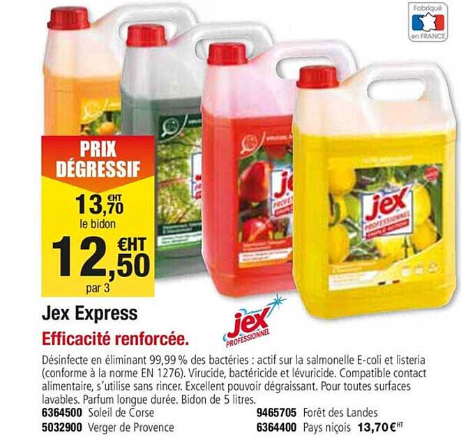 Jex Express Jex Professionnel