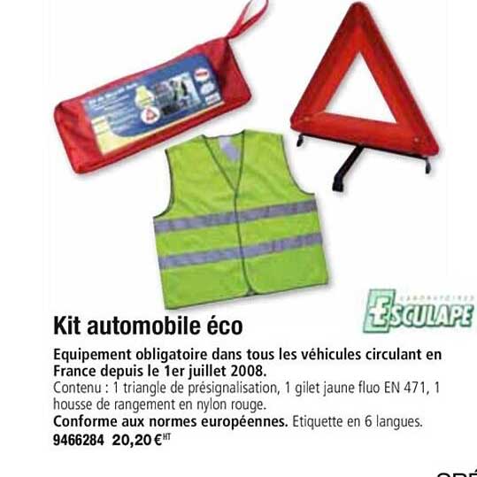 kit automobile éco esculape