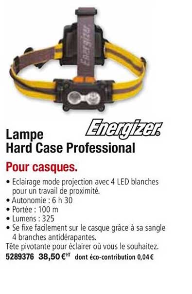 Lampe Hard Case Professional Energizer