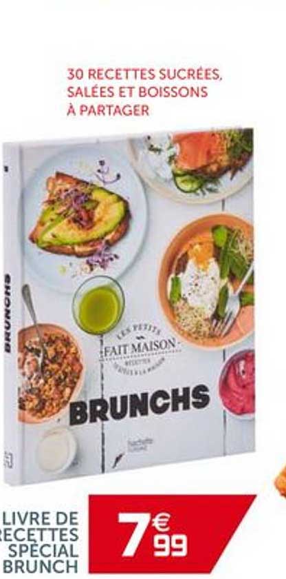 Livre De Recettes Spécial Brunch