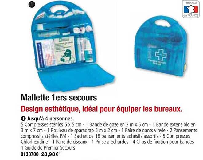 mallette 1ers secours