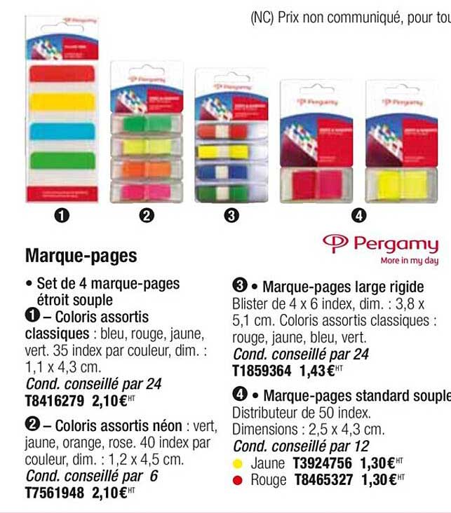 Marque Pages Pergamy
