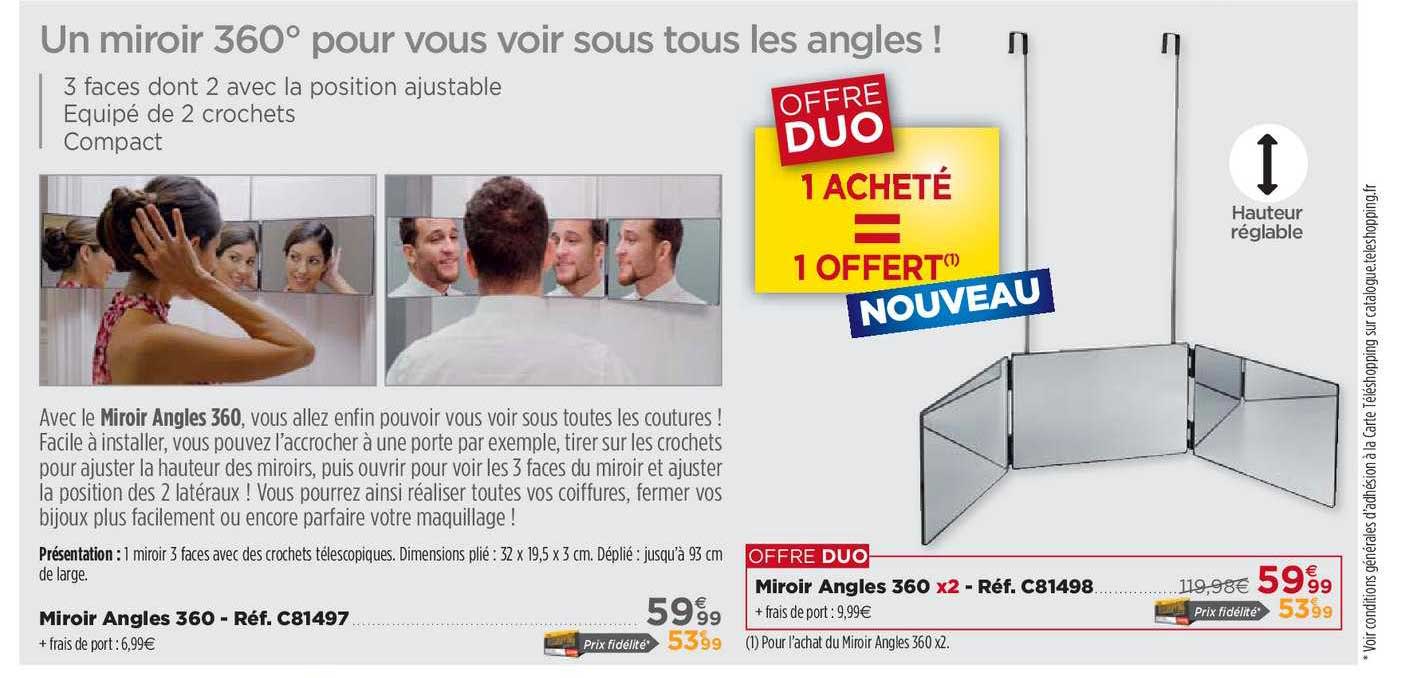 Miroir Angles 360