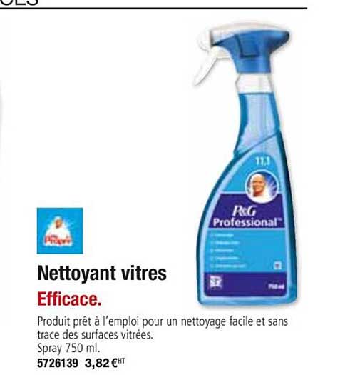 nettoyant vitre mr. propre