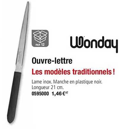 ouvre lettre wonday