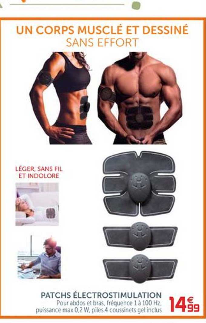 patchs électrostimulation