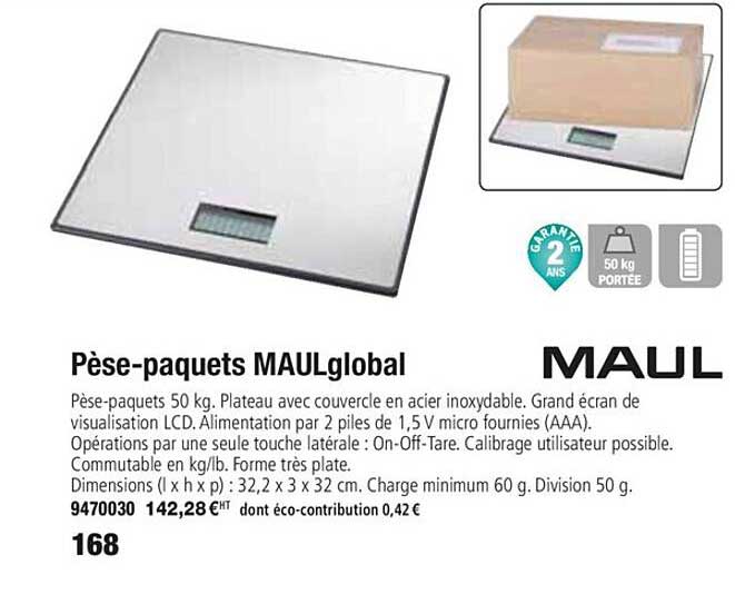 pèse paquets maulglobal