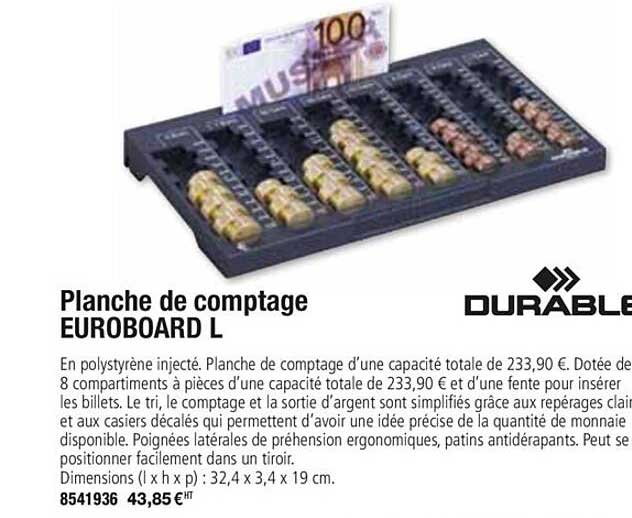 planche de comptage euroboard l