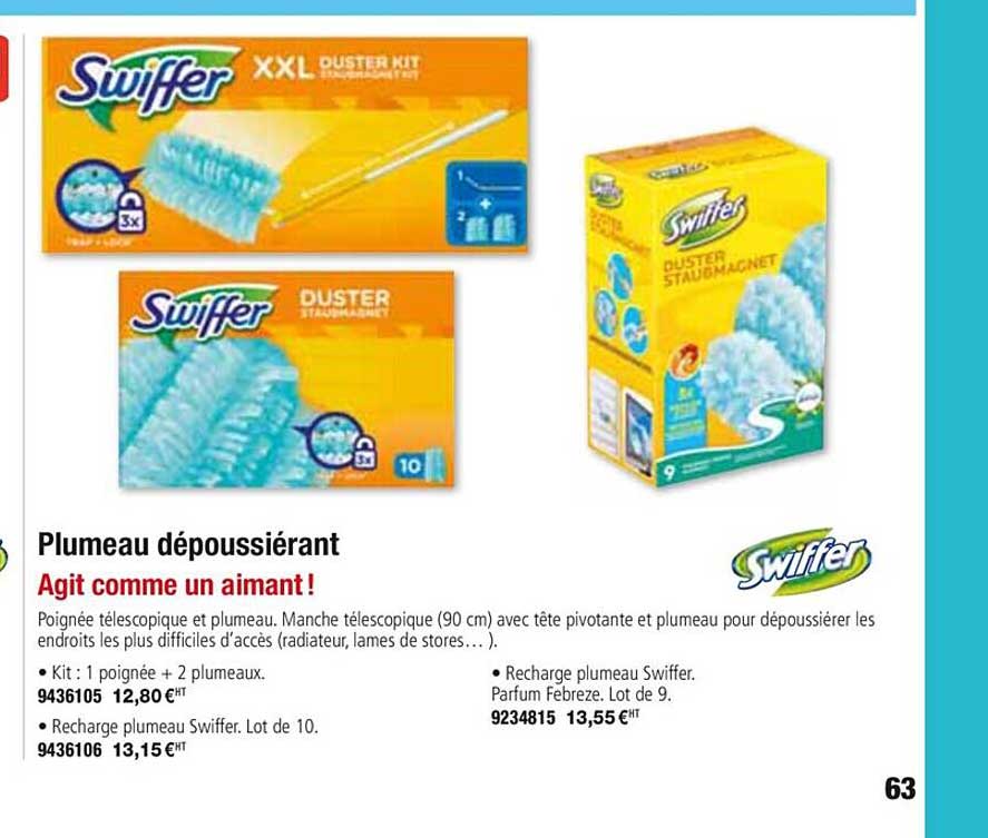 Plumeau Dépoussiérant Swiffer