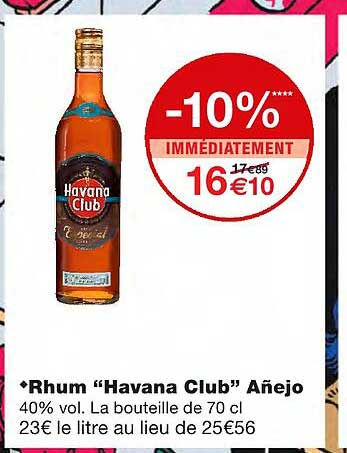 rhum "havana club" anejo