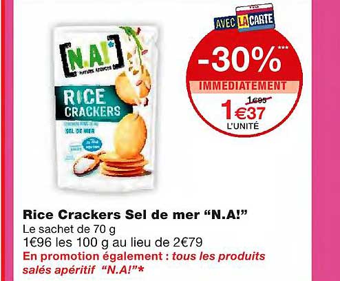 rice crackers sel de mer "n.a.!"