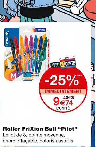 Roller Frixion Ball "pilot"