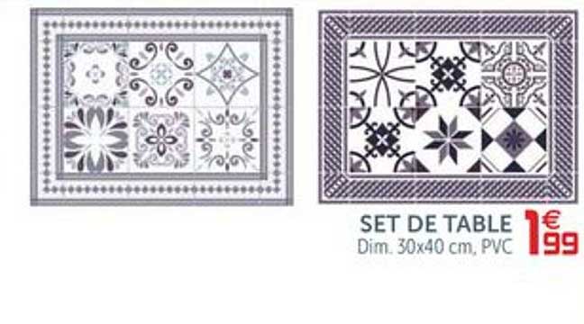 Set De Table