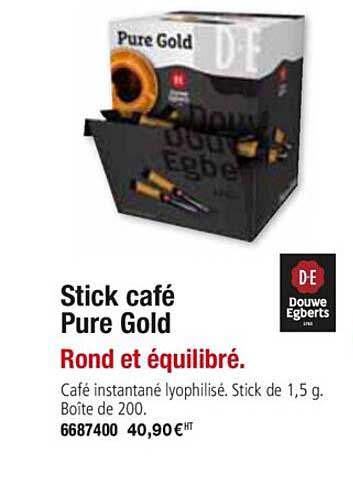 stick café pure gold douwe egderts