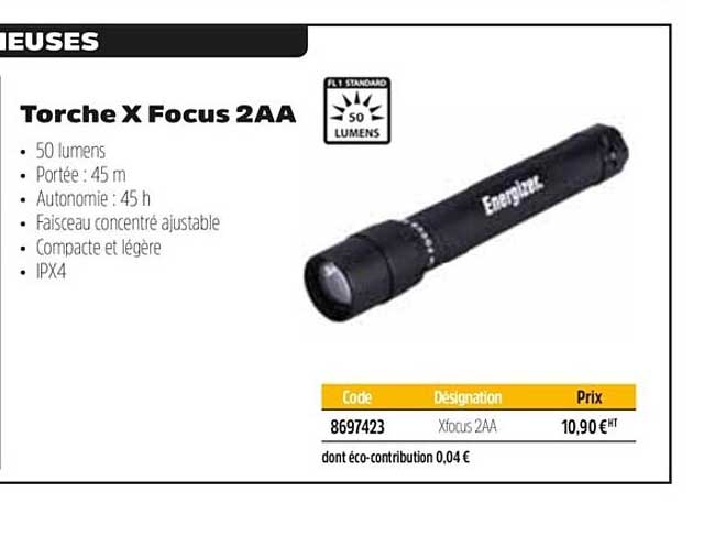 torche x focus 2aa