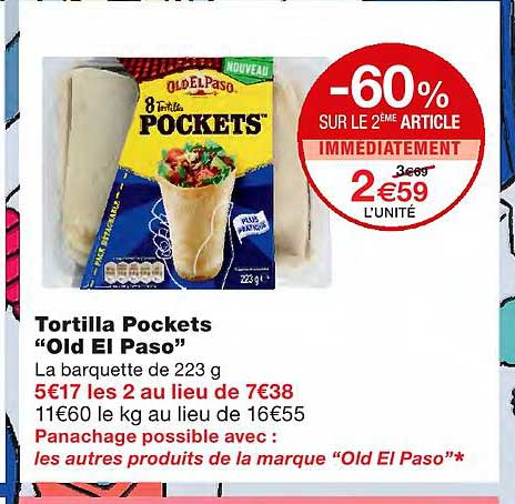 Tortilla Pockets "old El Paso"