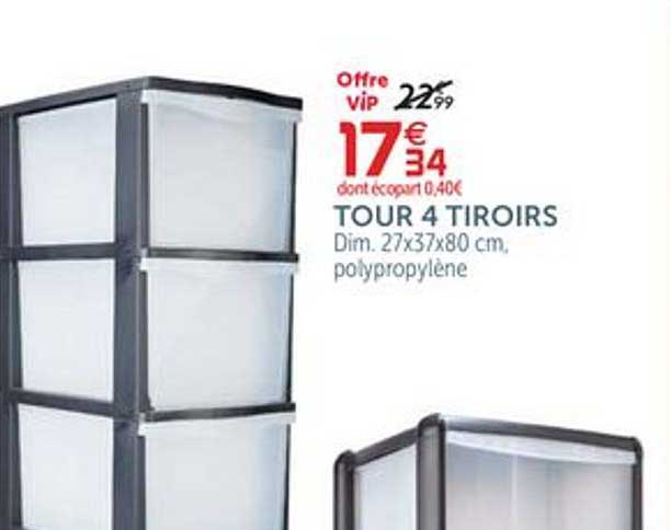 Tour 4 Tiroirs
