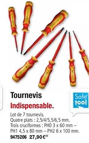 tournevis safe tool