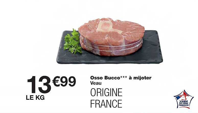 veau : osso bucco à mijoter