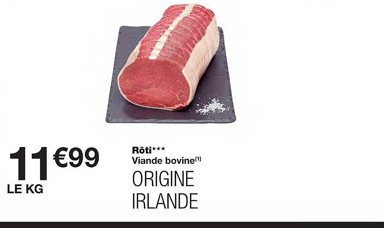 Viande Bovine : Rôti