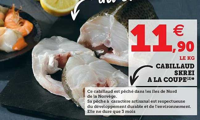 Cabillaud Skrei à La Coupe