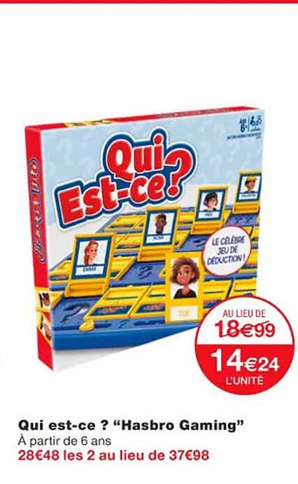 qui est-ce? "hasbro gaming"