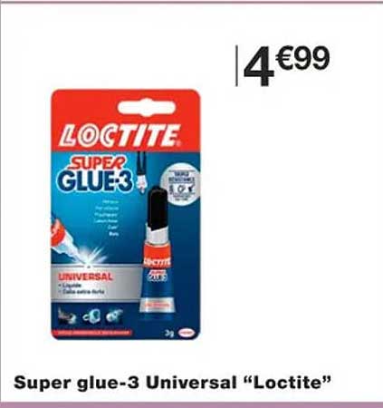 Super Glue-3 Universal "loctite"