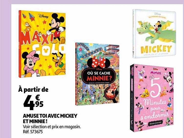 amuse toi avec mickey et minnie!