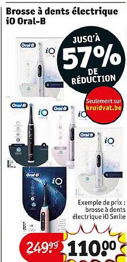 brosse à dents électrique io oral-b
