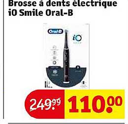 brosse à dents électrique io smile oral-b