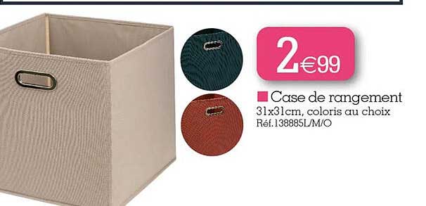 case de rangement