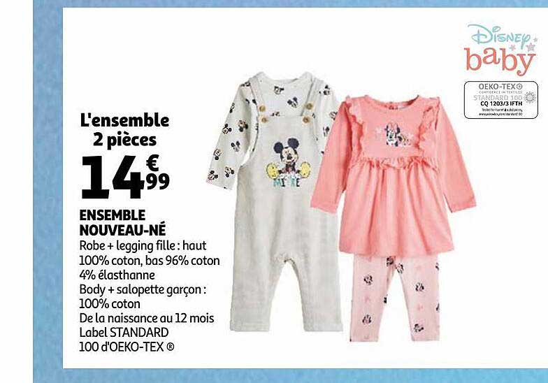 ensemble nouveau-né