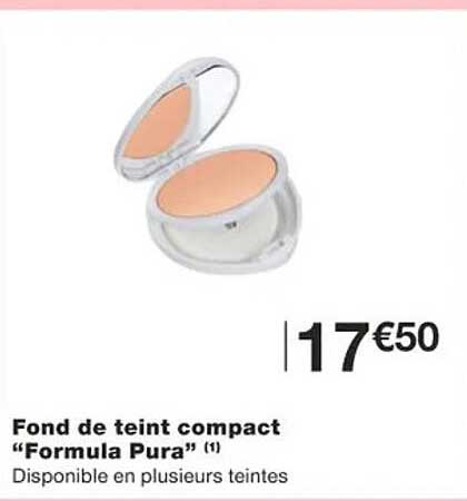 fond de teint compact "formula pura"