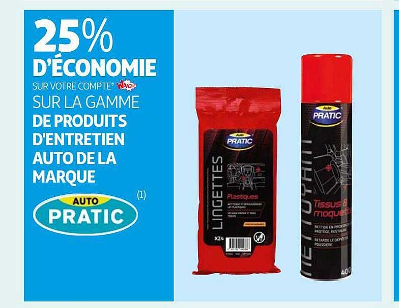 La Gamme De Produits D'entretien Auto De La Marque Auto Pratic
