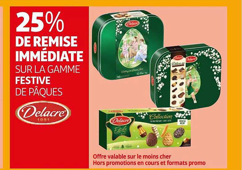 la gamme festive de pâques delacre