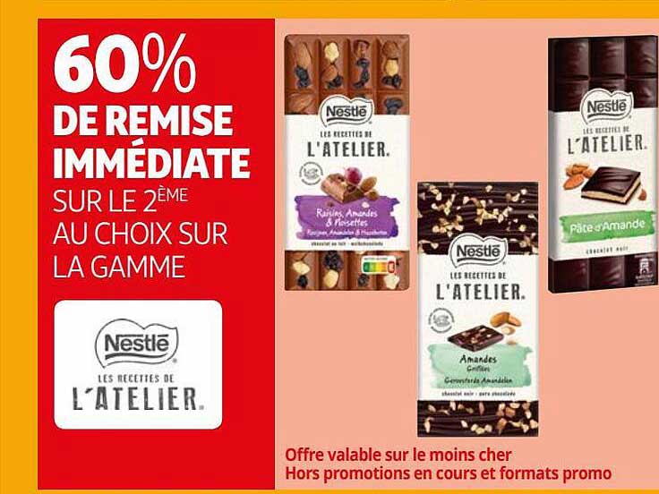 la gamme nestlé les recettes de l'atelier