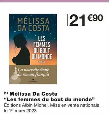 mélissa da costa "les femmes du bout du monde"